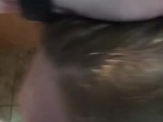 Sub chokes on cock 10/16