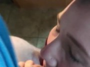 Sub chokes on cock 11/16