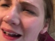 Sub chokes on cock 15/16