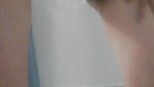 Pissing in the tub