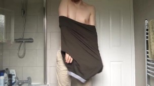 I strip tease for you and show my rock hard cock
