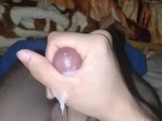 skinny cumming before bed