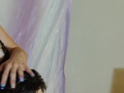 Domme Beauty Disciplines Slave for Being Ugly and Annoying 9/16