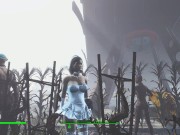 Threesome sex with the bride. The Bride Cheats in the Fallout Game | Porno Game, ADULT mods 10/16