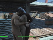 Threesome sex with the bride. The Bride Cheats in the Fallout Game | Porno Game, ADULT mods 15/16