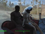 Threesome sex with the bride. The Bride Cheats in the Fallout Game | Porno Game, ADULT mods 5/16