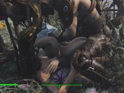 Threesome sex with the bride. The Bride Cheats in the Fallout Game | Porno Game, ADULT mods 8/16