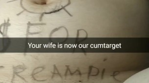 Your wife's body - our target for cumming now! [Cuckold. Snapchat]