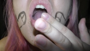 Wife swallow huge cumshots! Cheating, wife with mouthful of cum!