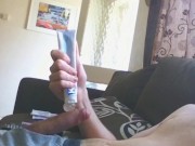 Lubing my dick  1/16