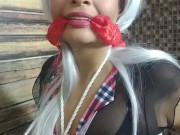 School girl in troubles