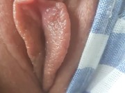 Super close up clit play in the van  13/16