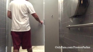 Preston Parker Public Amateur Jerkoff