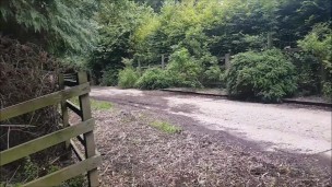 Public Path Interrupted Risky Sex & Swallow