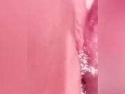 Using my sonic toothbrush to vibrate my pretty pussy to multiple orgasms 12/16