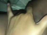 Nice hairy pussy masturbation  10/16