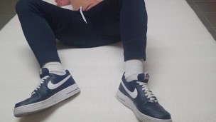 Cute 18yo Boy show Sneaks and Socks