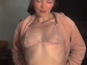 POV sexy submissive babe touches herself for you! 3/16