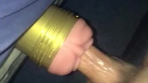 18 year old fucks fleshlight 