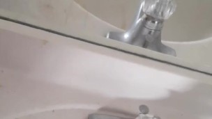 Pissing in the sink 