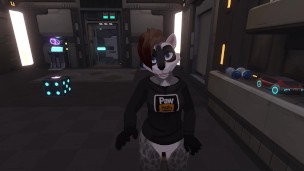 Space Raccoon Butt Invasion - POV Furry Sex