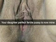I got this video from my daughter's old boyfriend while I'm on a business trip.