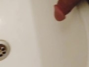 pissing big dick