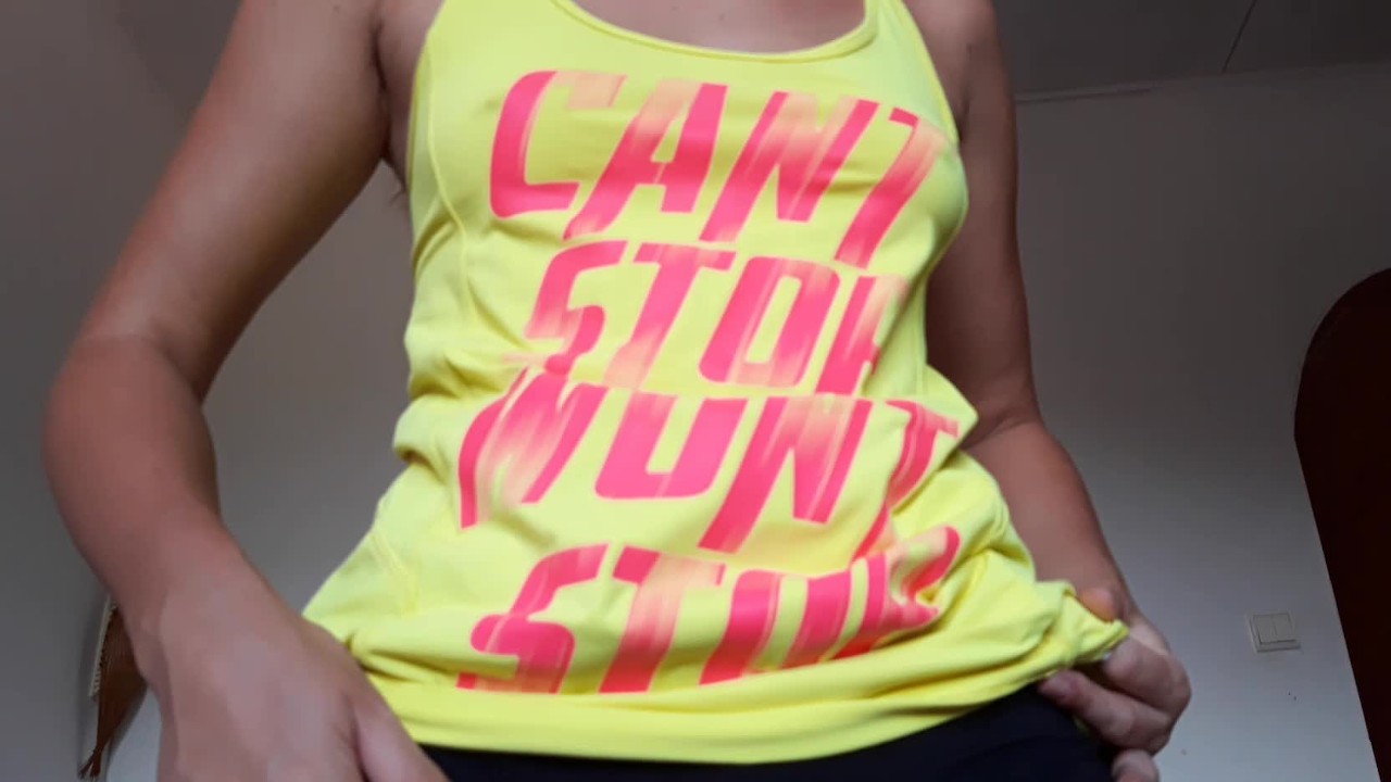 Massive creampie and pulsating big cock after her fitness - RedTube