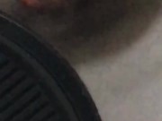 Quick Clit Play Before Shower  - Screenshot 13 of 16 - Ebony Bbw