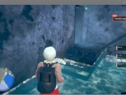AI SYOUJYO [3D HENTAI GAME] EP.15 Doing a breast massage to the petite trader girl 3/16