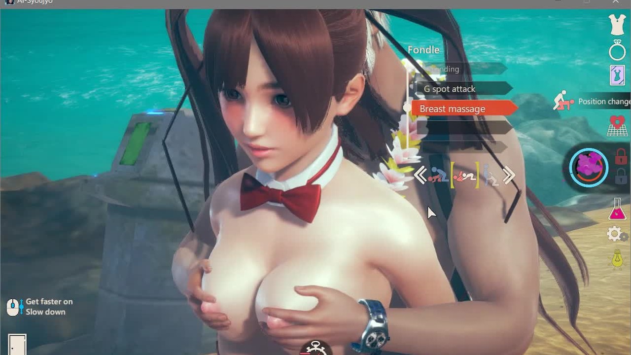 AI少女[3D変態ゲーム] EP.15売り子の胸を愛撫 - RedTube