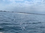 Girlfriend Sucking in the Sea - Outdoor Cum in Mouth 3/16