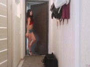 Sexy Slut Sucking and Hard Sex - Cum Swallow 1/16