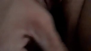 Smooth dildo in ftm pussy