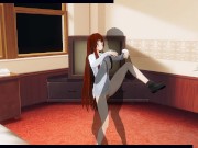 3D HENTAI Kurisu Makise gets fucked in the room (Steins Gate) 2/16