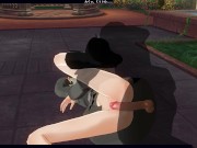 3D HENTAI Girl tanker fucks in the garden 1/16