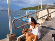 Fishing WITHOUT PANTIES among Fishermen 3/16