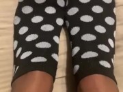 Teen Showing off Cute Socks
