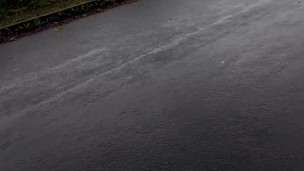 Naked in road 