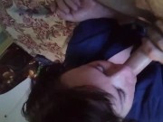 ПОРНО ЖЕНА ОПЛАТИЛА ДОЛГИ ОТСОСАЛА И ВЫЛИЗАЛА ПОПУ 16/16