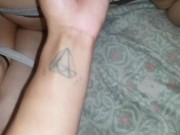 My boyfriend tied me up and finger fucked my pussy 14/16