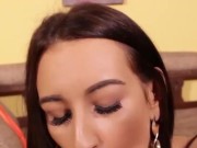 Newcomer Alessia Luna EPIC POV Blowjob 7/16