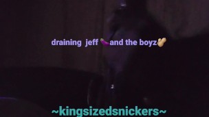 Draining my bacced up dicc