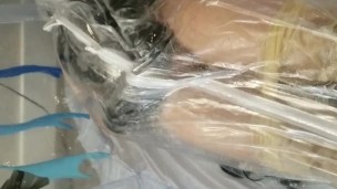 Latex WAM PVC body bag lotion bath sandals