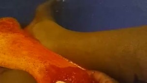 Bath time Foot Fetish