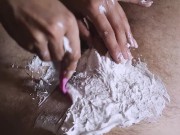 Gentle shaving of the penis  4/16