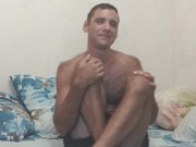 I am having a nice time at home. 1/16