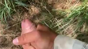 Took a small break after weedwacking all day 