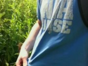 Quick outdoor wank while cycling from work 3/16