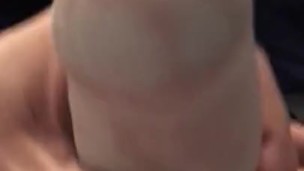 He Jerks Off with Silky Tenga Egg